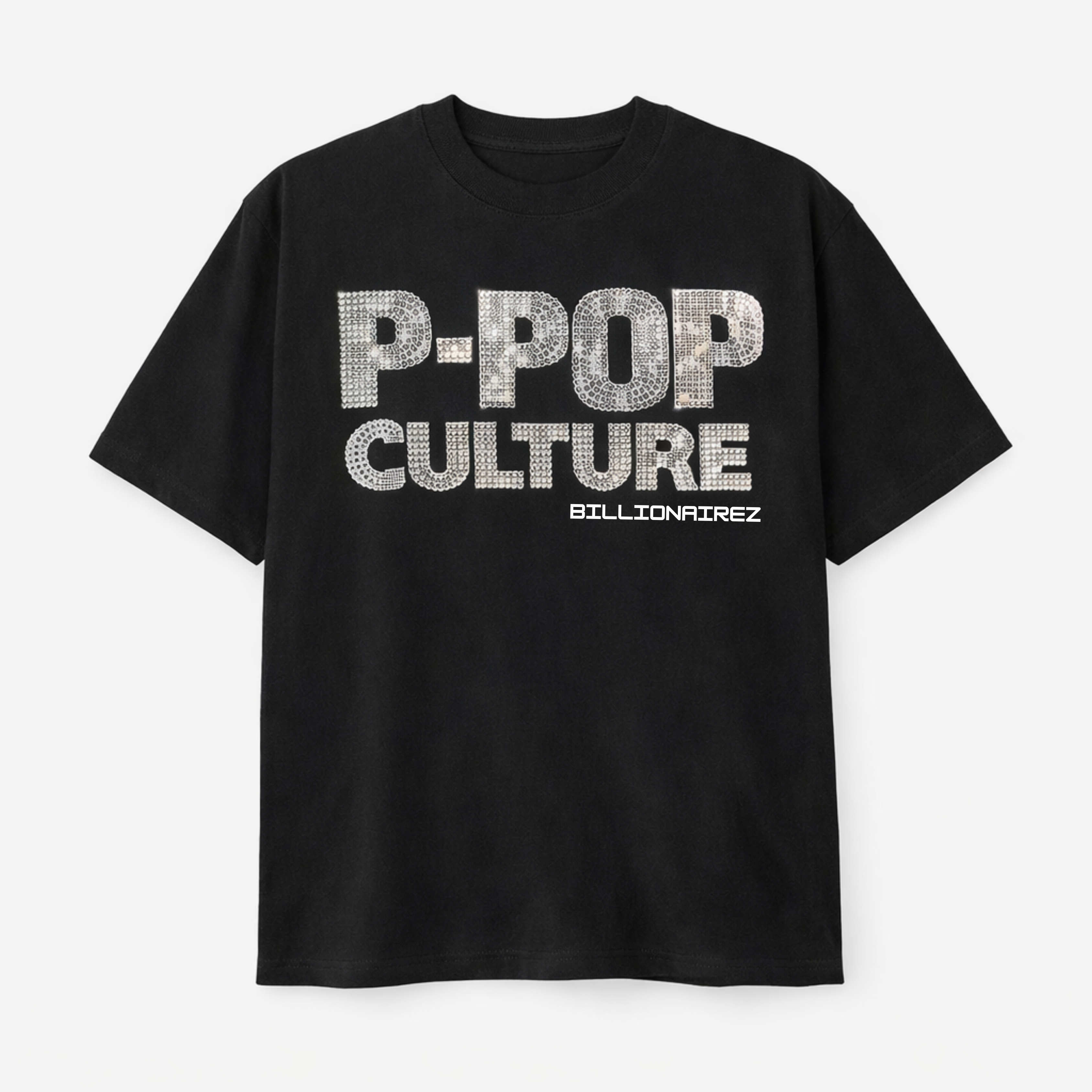 BillionaireZ – P-POP Culture Rhinestone Tee