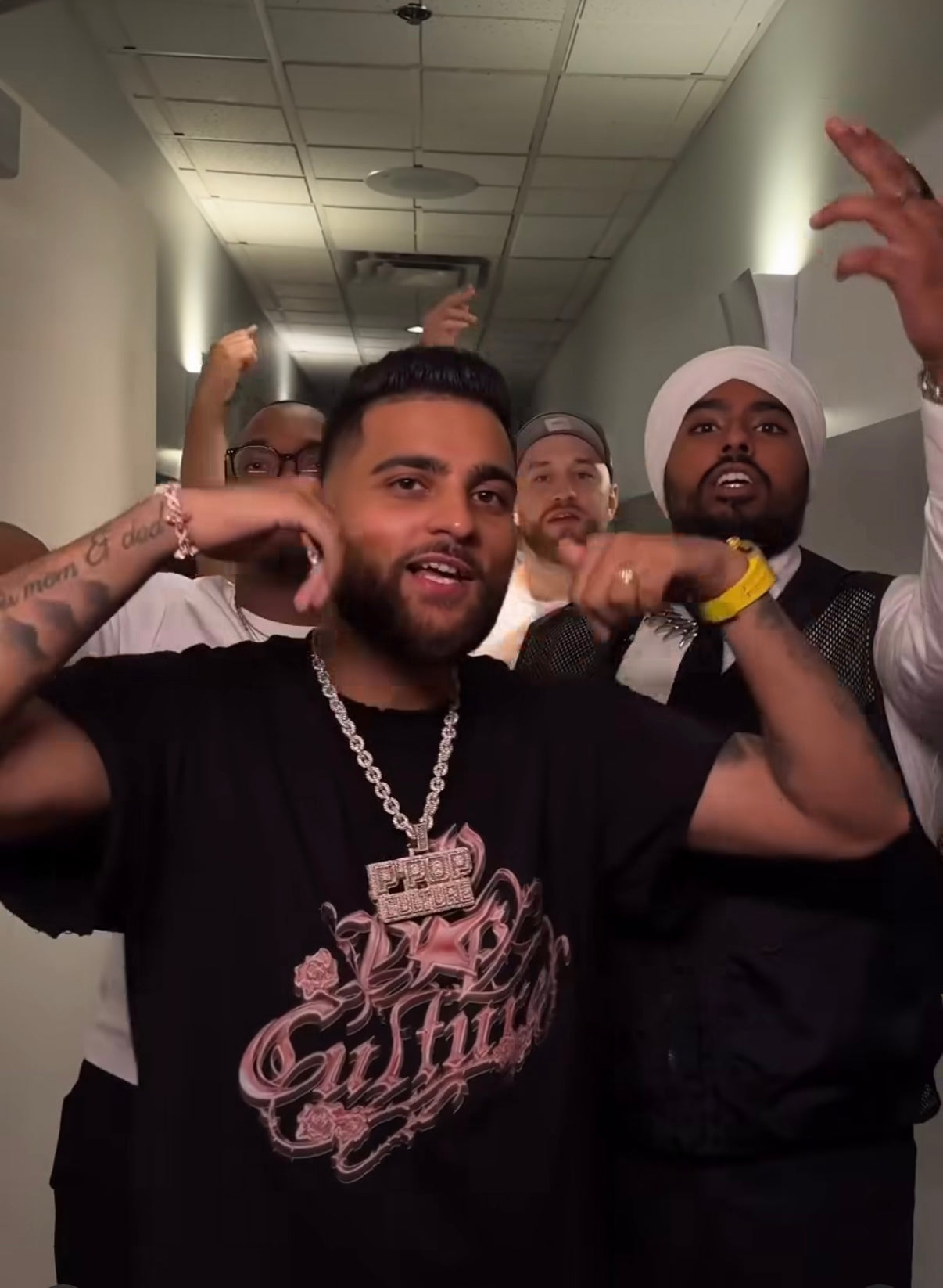 BillionaireZ P.Pop Culture x Karan Aujla Hoodie