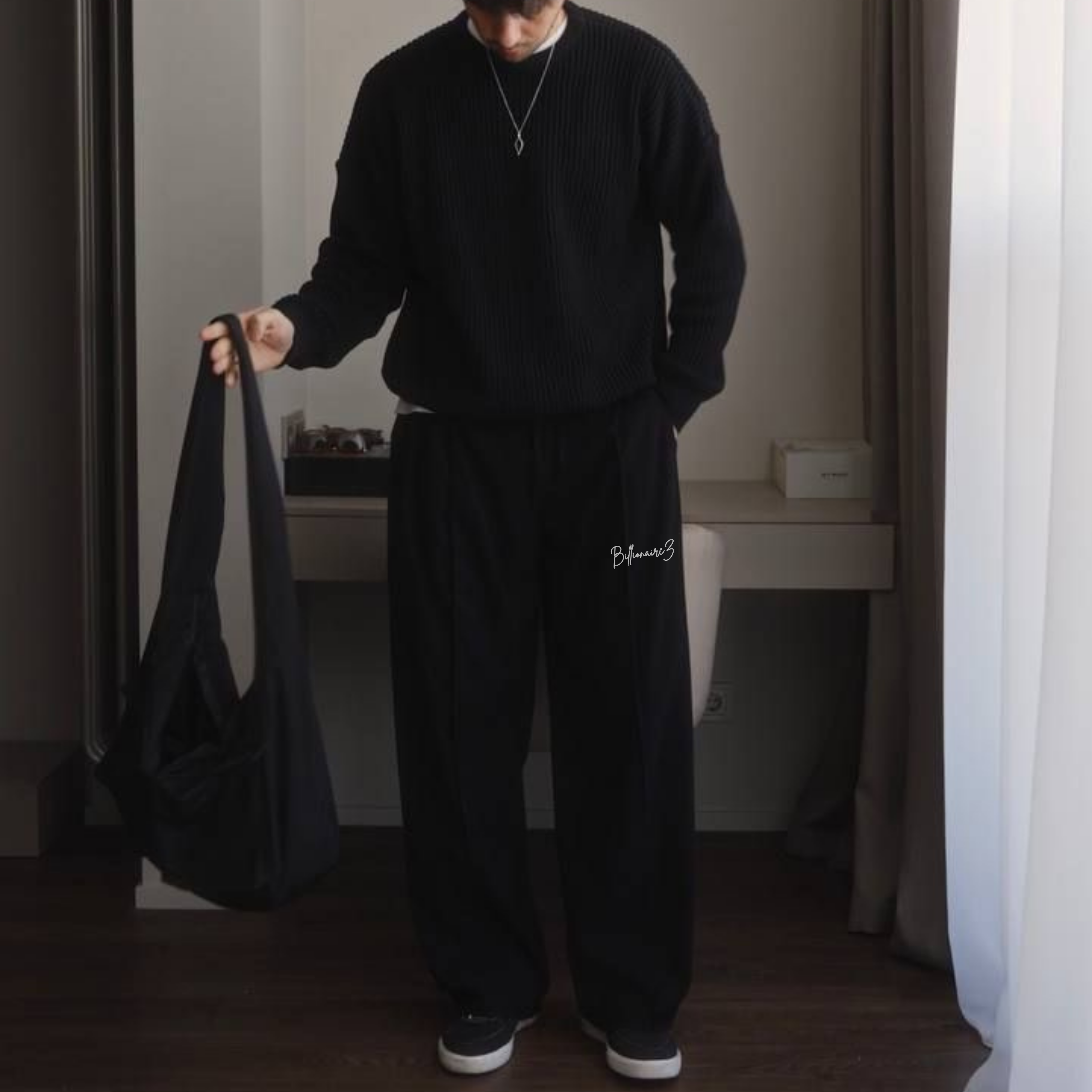 Jet Authority Wide-Leg Joggers