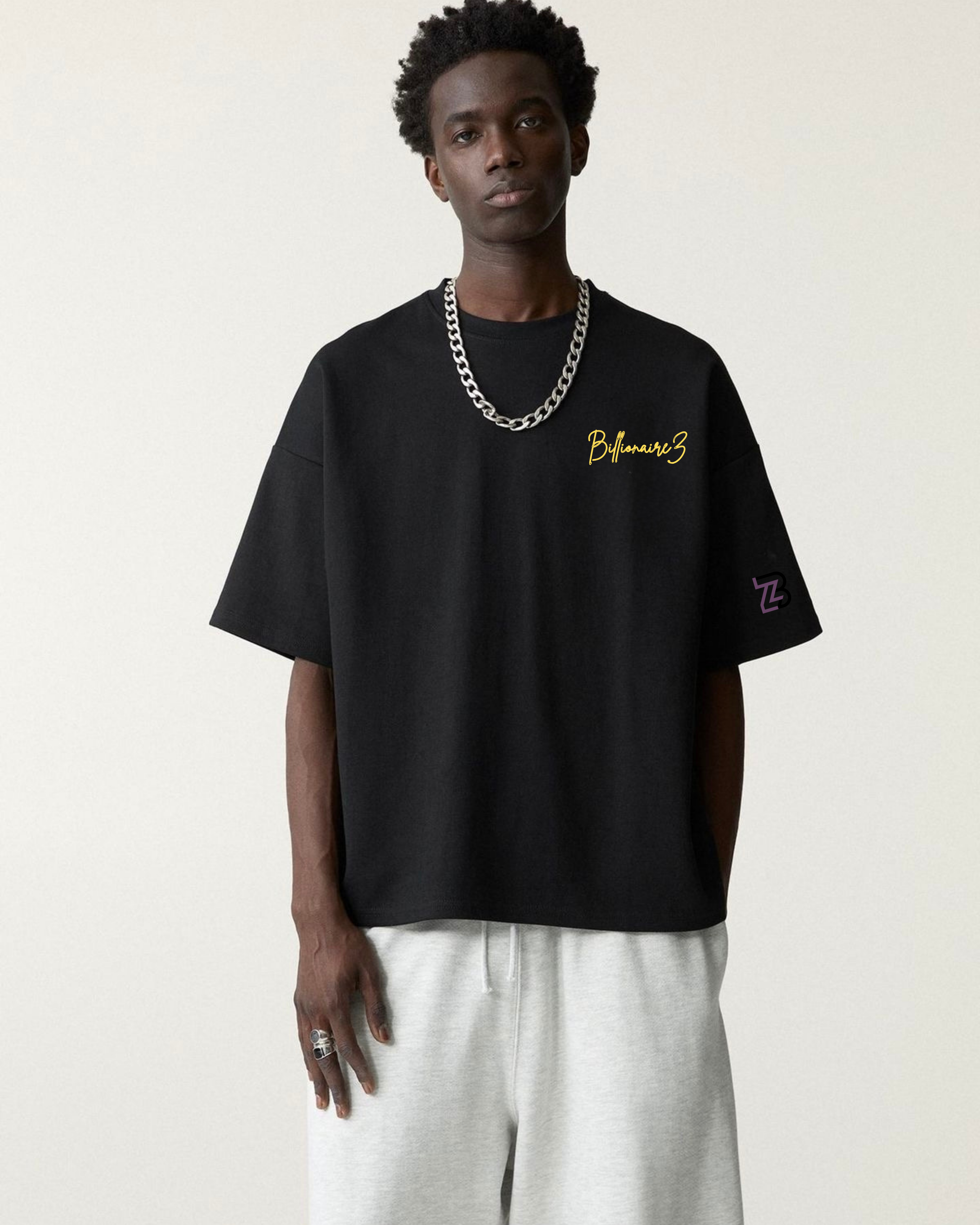 BillionaireZ Dirty Cash Oversized Tee