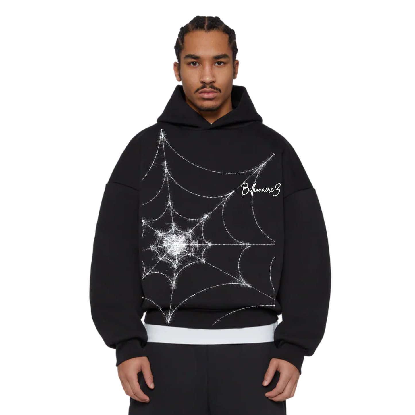 GODSPEED WEB HOODIE – BLACK