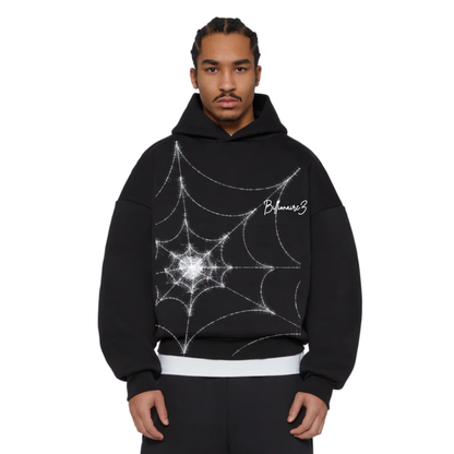 GODSPEED WEB HOODIE – BLACK