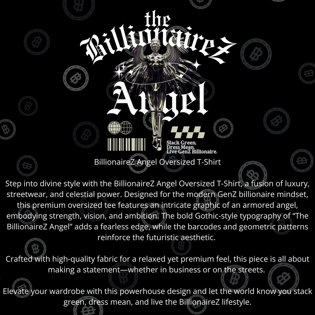 BillionaireZ ‘Ornate Prestige’ Oversized T-Shirt
