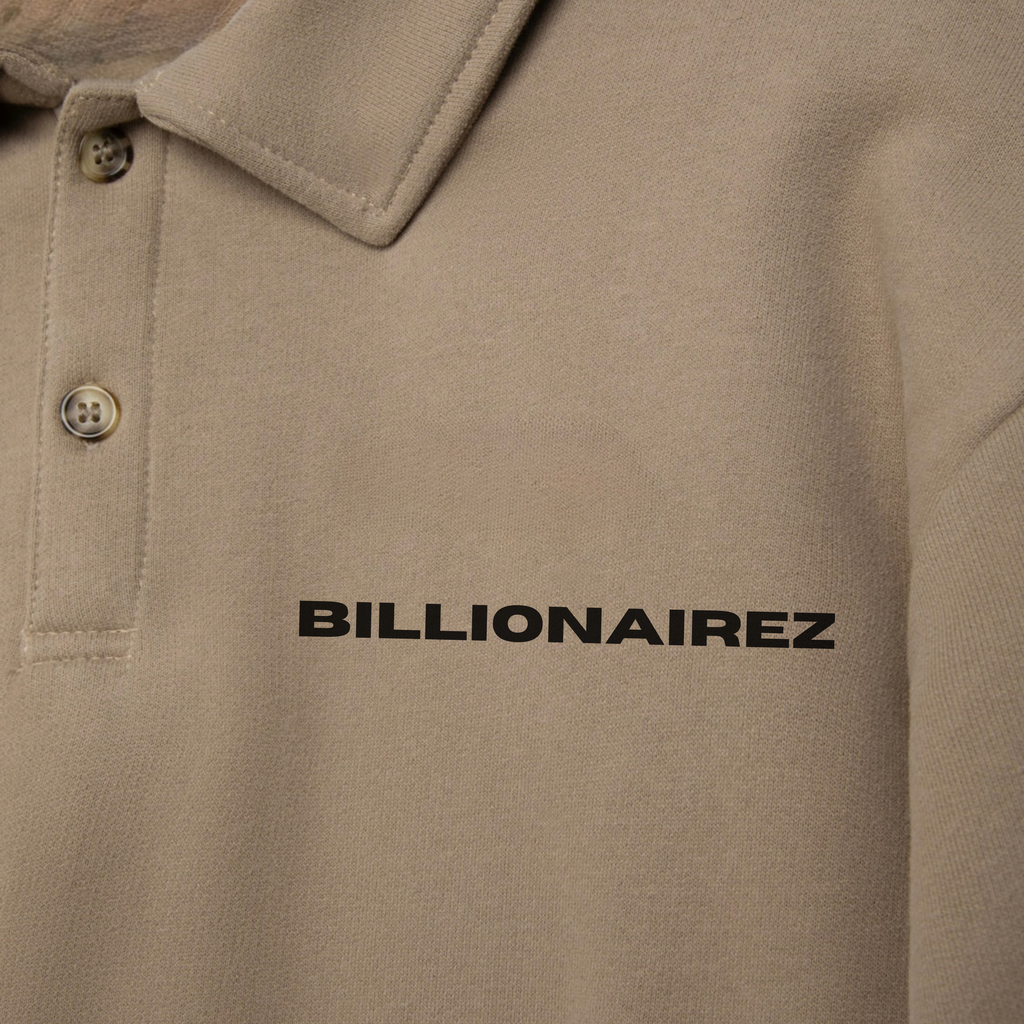 BillionaireZ Sandstone Polo Sweatshirt