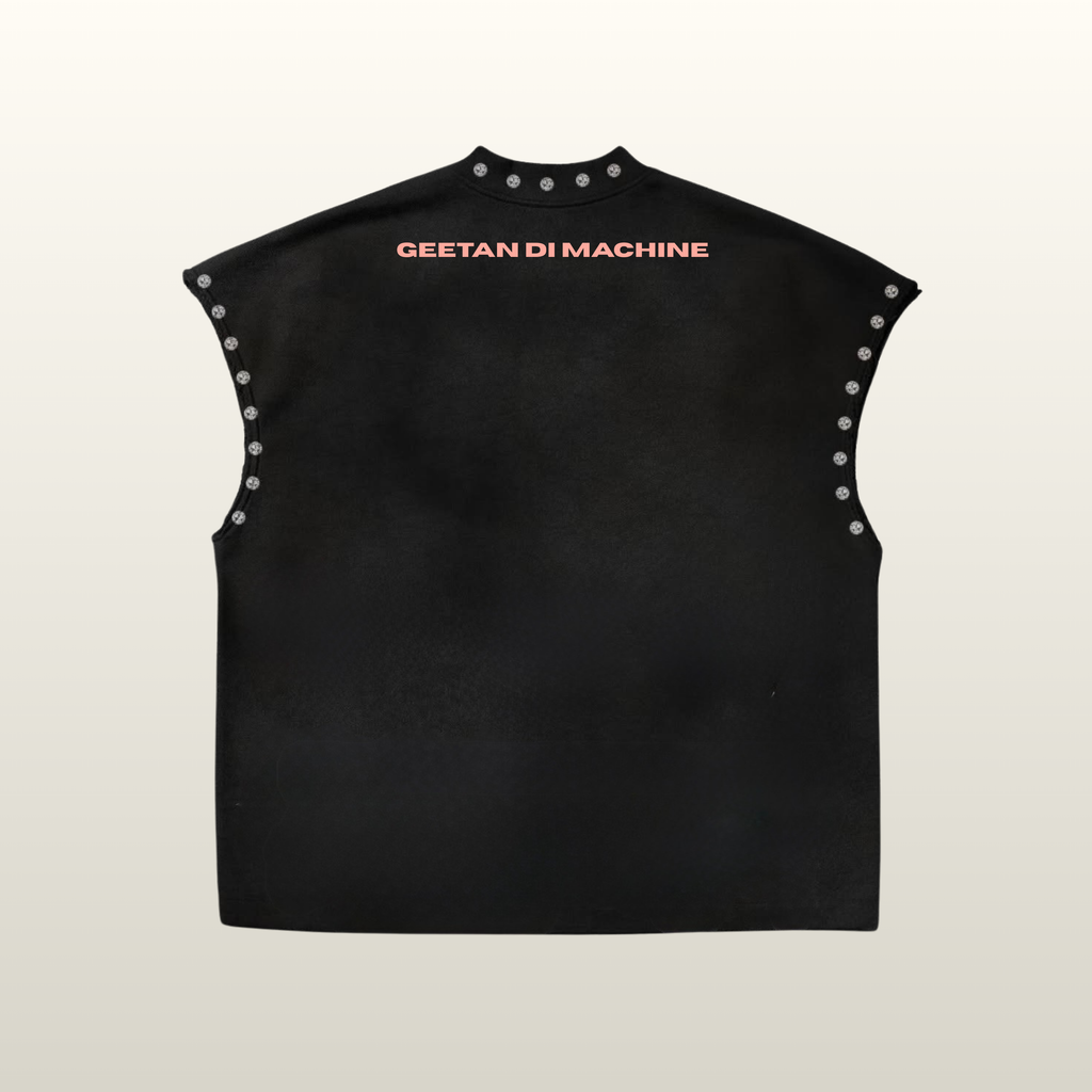 BillionaireZ® – P-POP CULTURE OVERSIZED STUDDED TANK