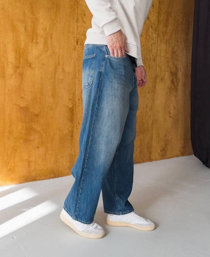 BillionaireZ Vintage Loose-Fit Denim Jeans