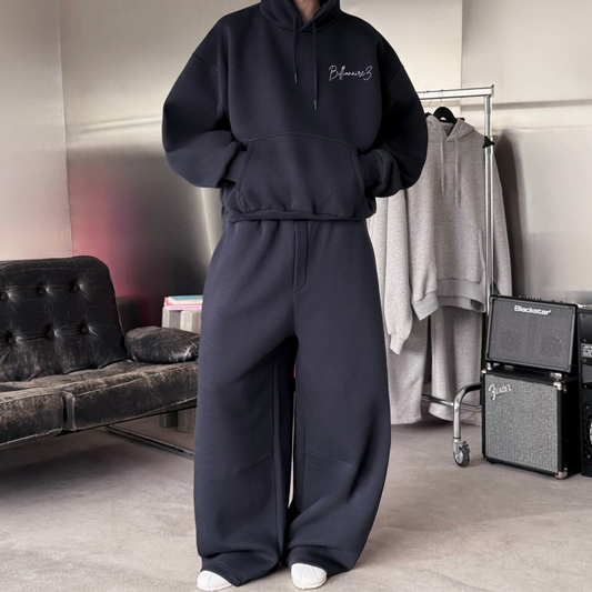 BillionaireZ® Signature Oversized Coord Set – Midnight