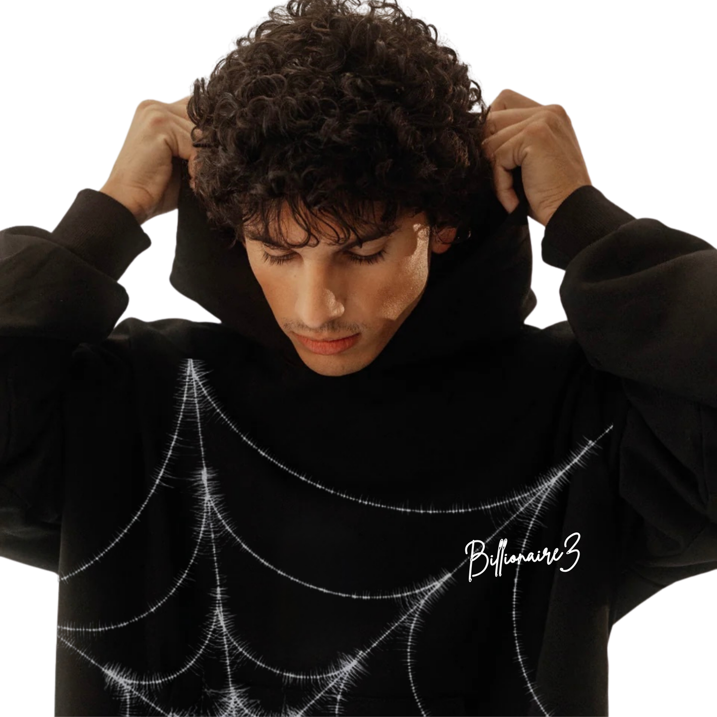 GODSPEED WEB HOODIE – BLACK