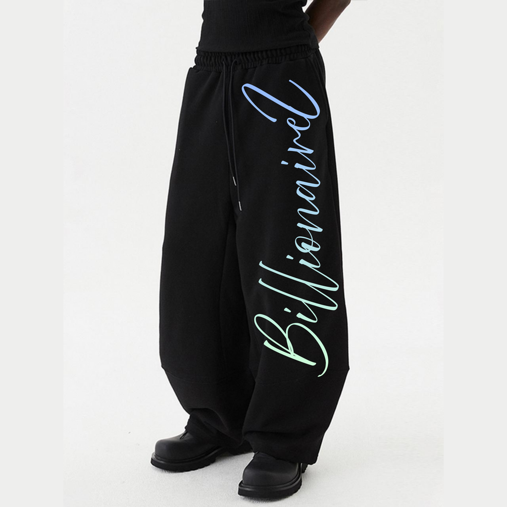 BillionaireZ Signature Wide-Leg Joggers
