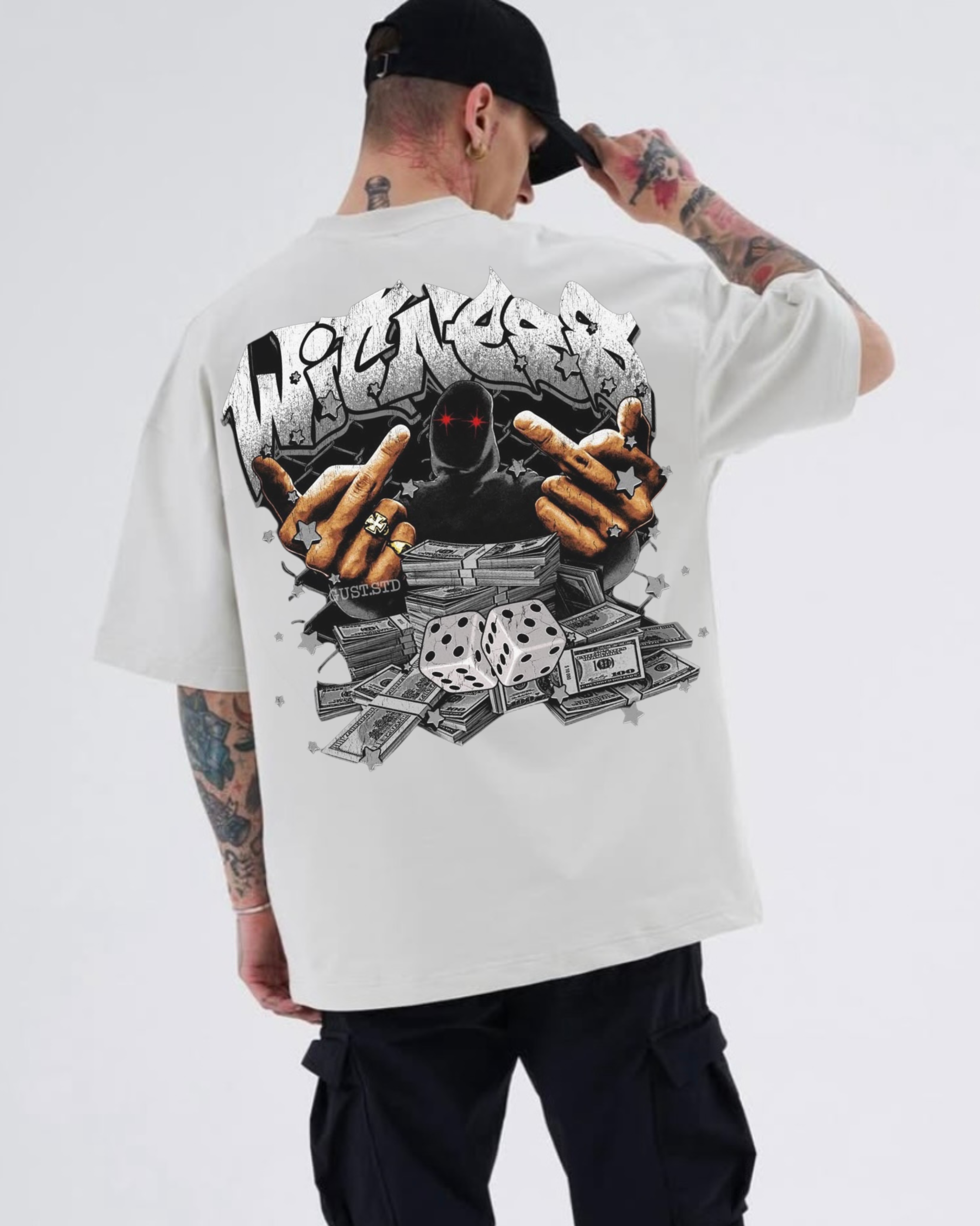 BillionaireZ “Wicked Money Moves” Oversized Tee