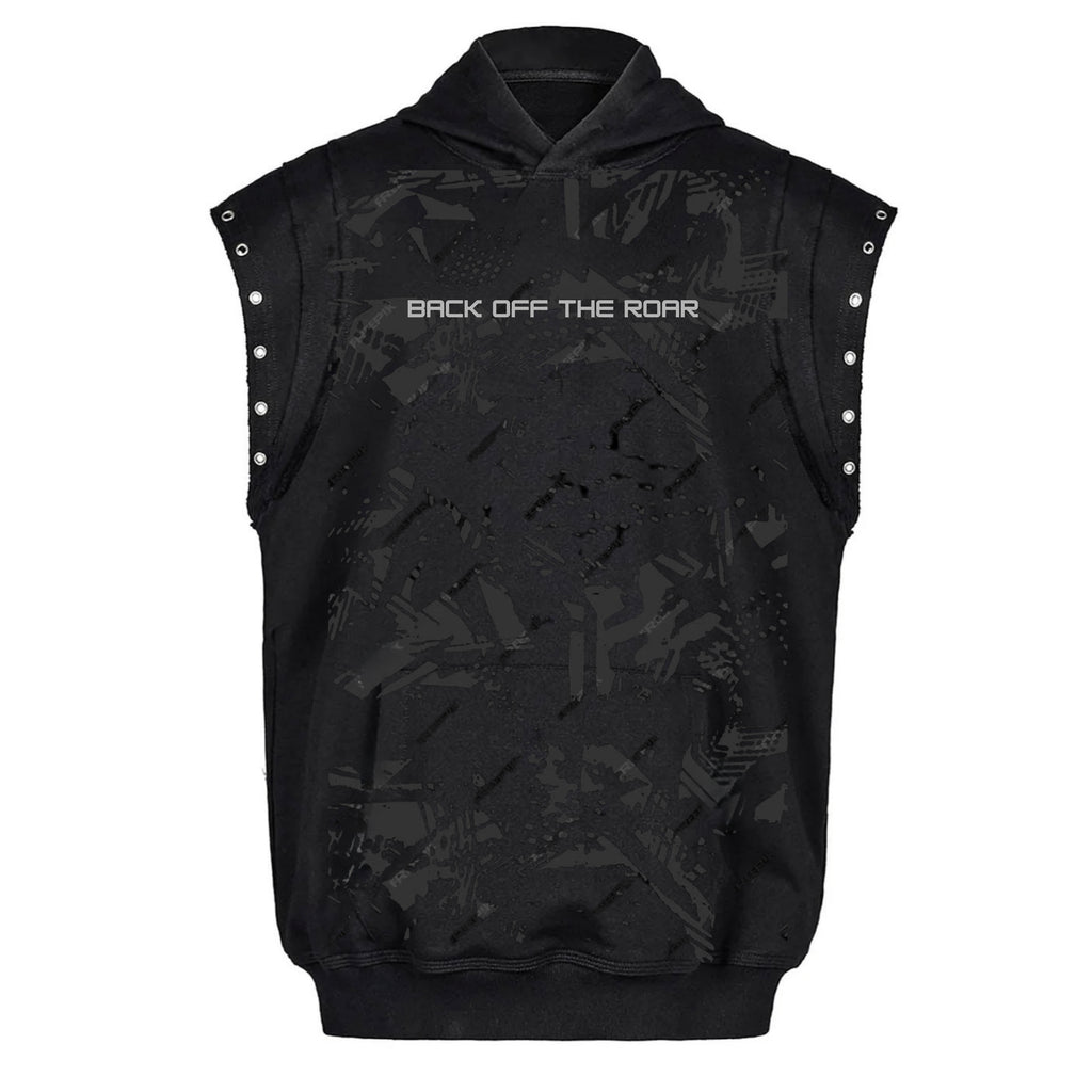 Back Off: The Roar Sleeveless Hoodie