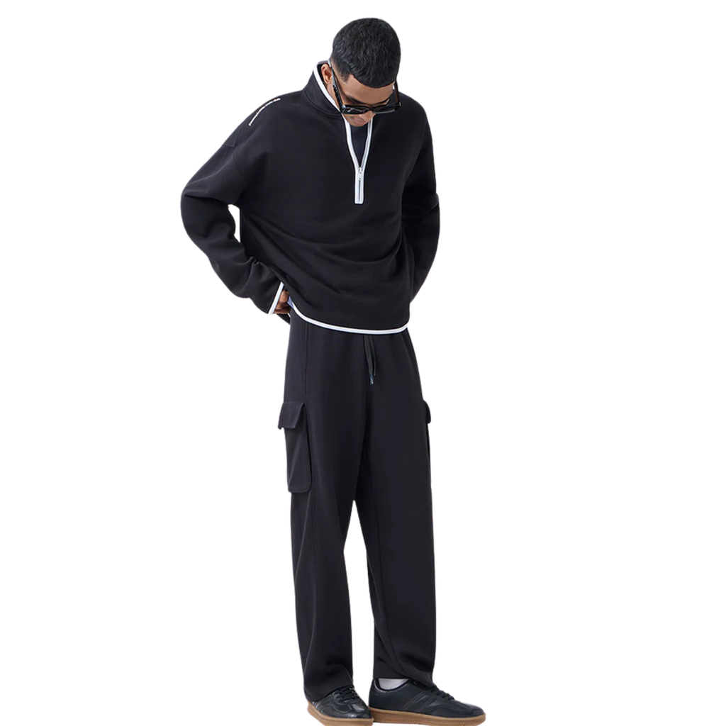 Midnight Utility Cargo Baggy Joggers