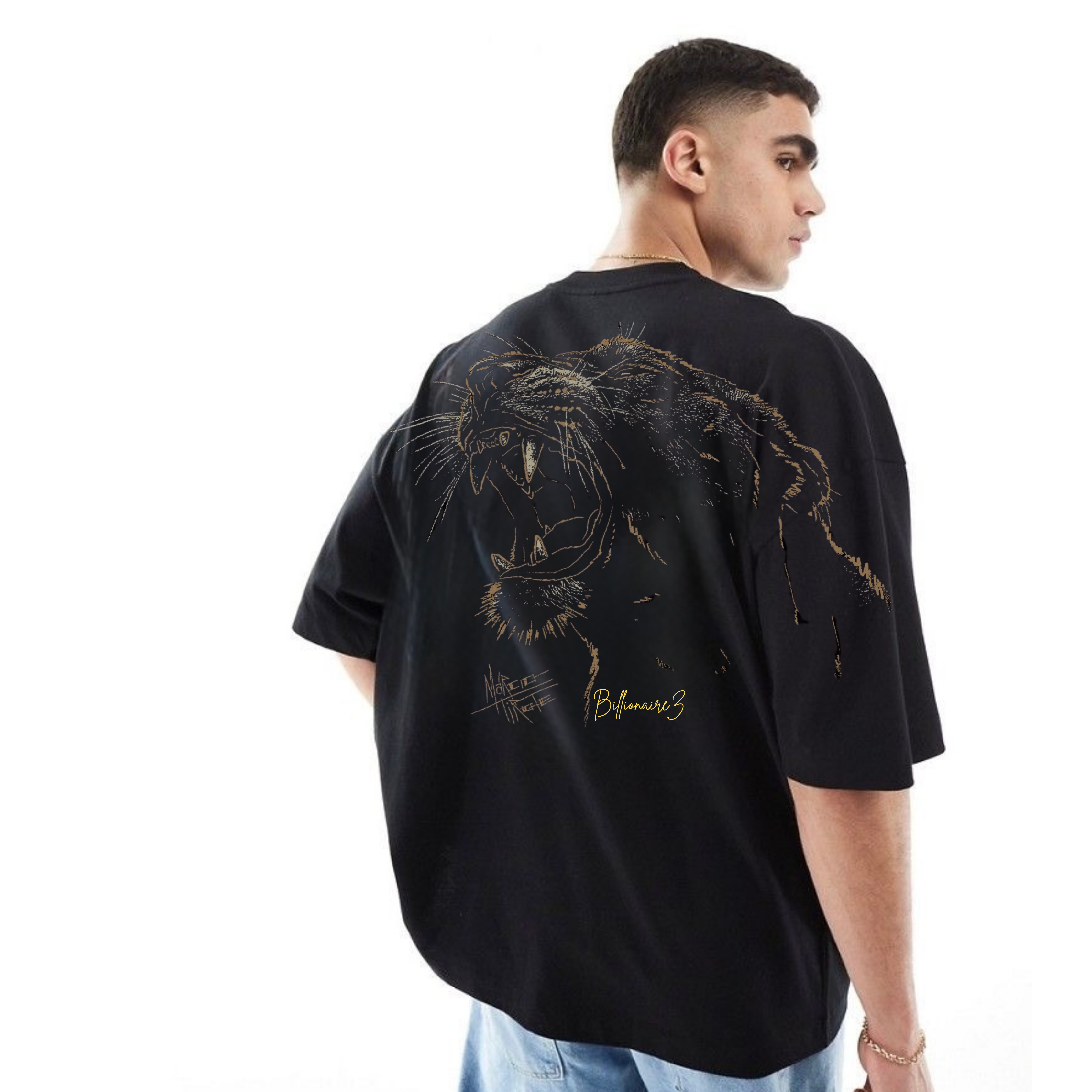 BillionaireZ “Roar of Legacy” Oversized Tee