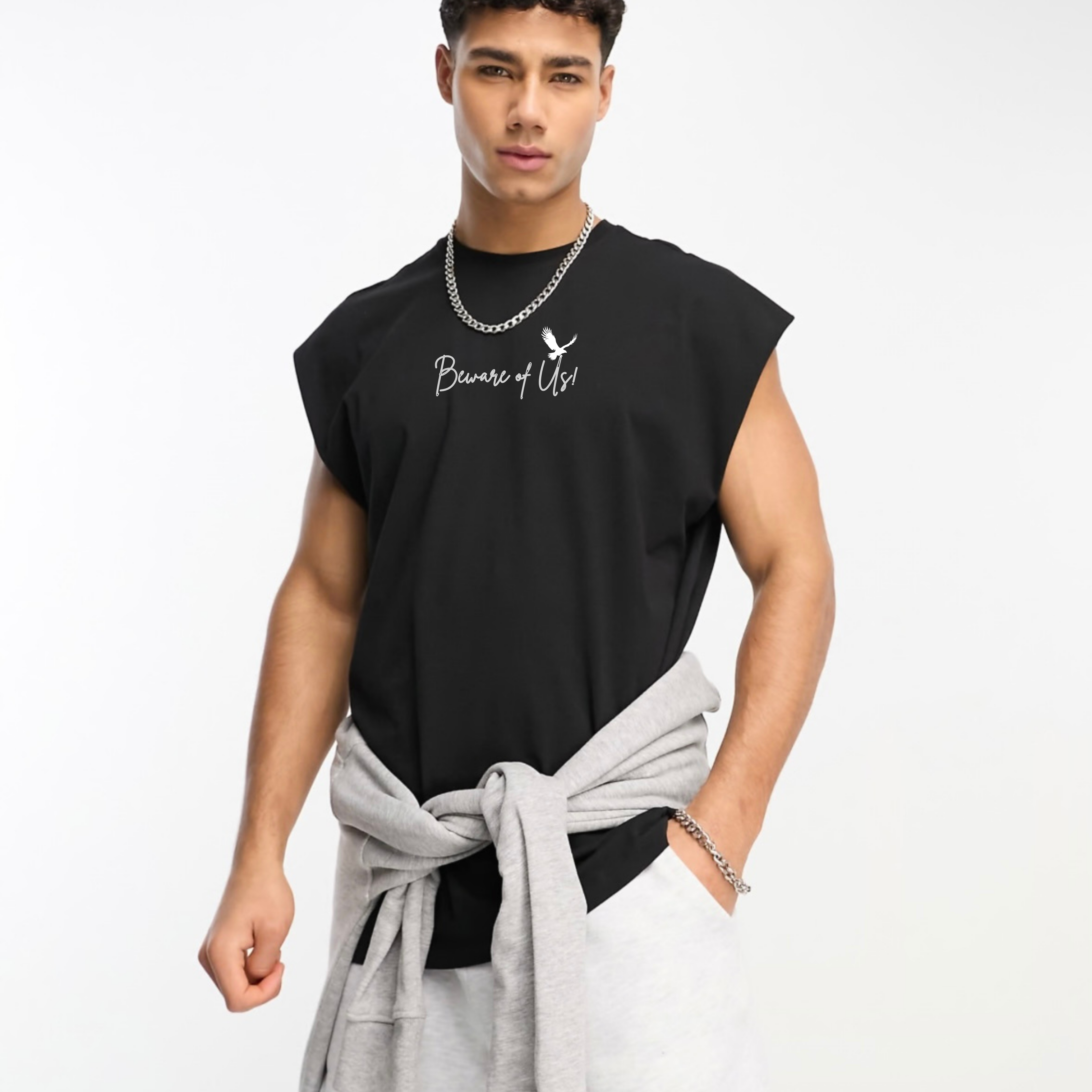 BillionaireZ Shadow Stare Sleeveless Tank