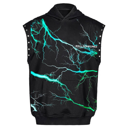 Electric Surge Hoodie – Black Volt