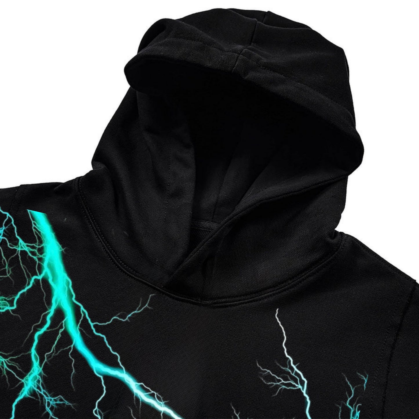Electric Surge Hoodie – Black Volt