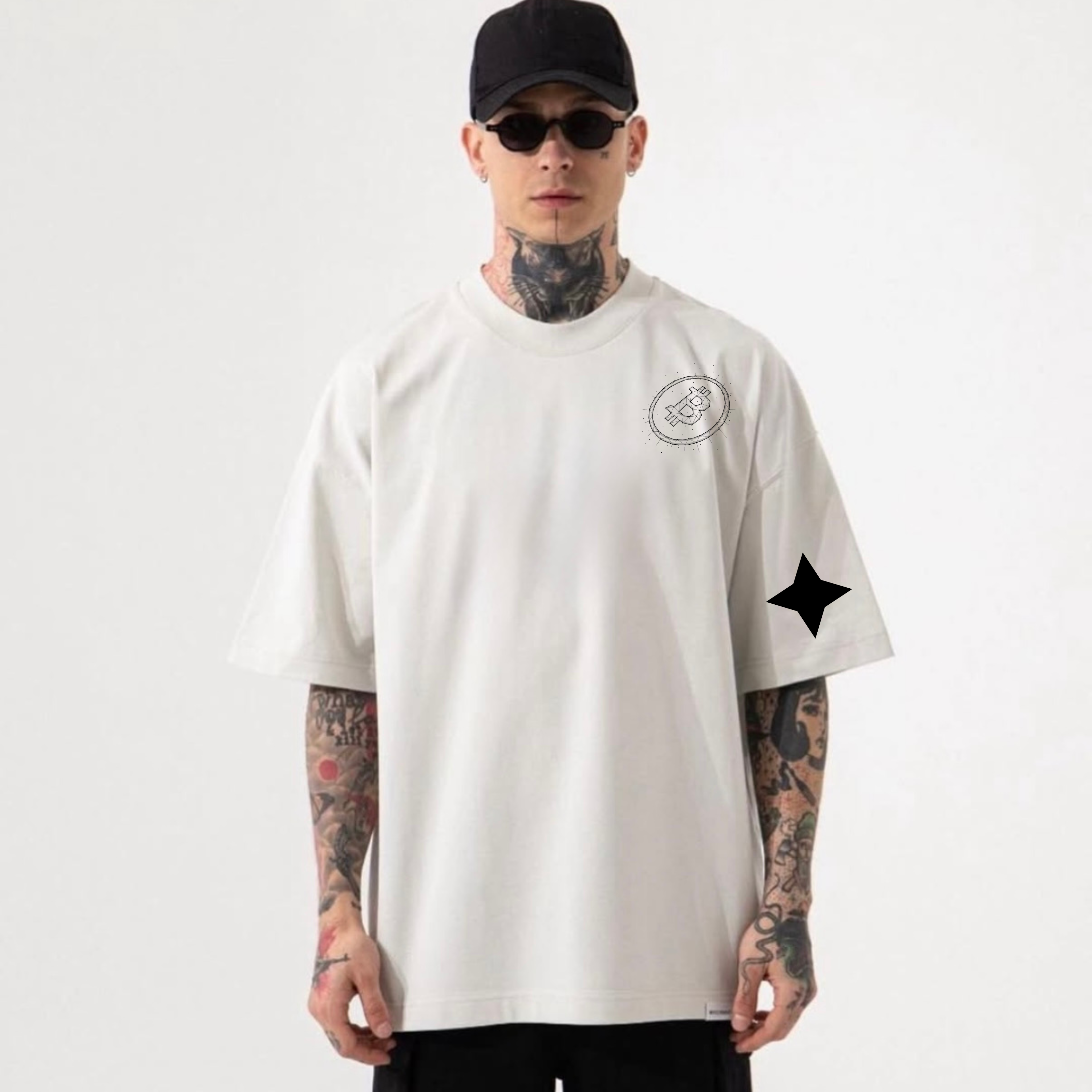 Billionairez Every Penny Counts Oversized Tee