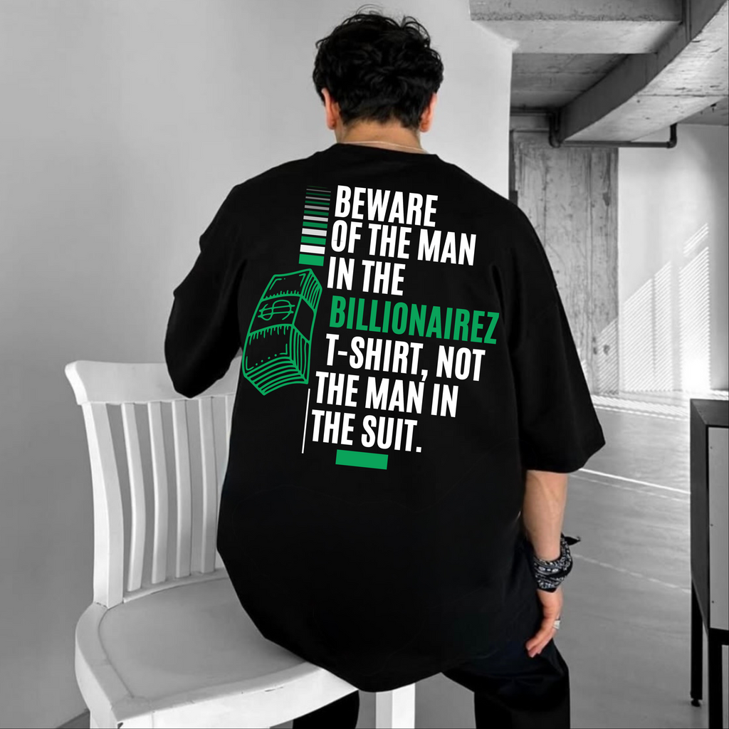 BillionaireZ “Power Play” Oversized Tshirt