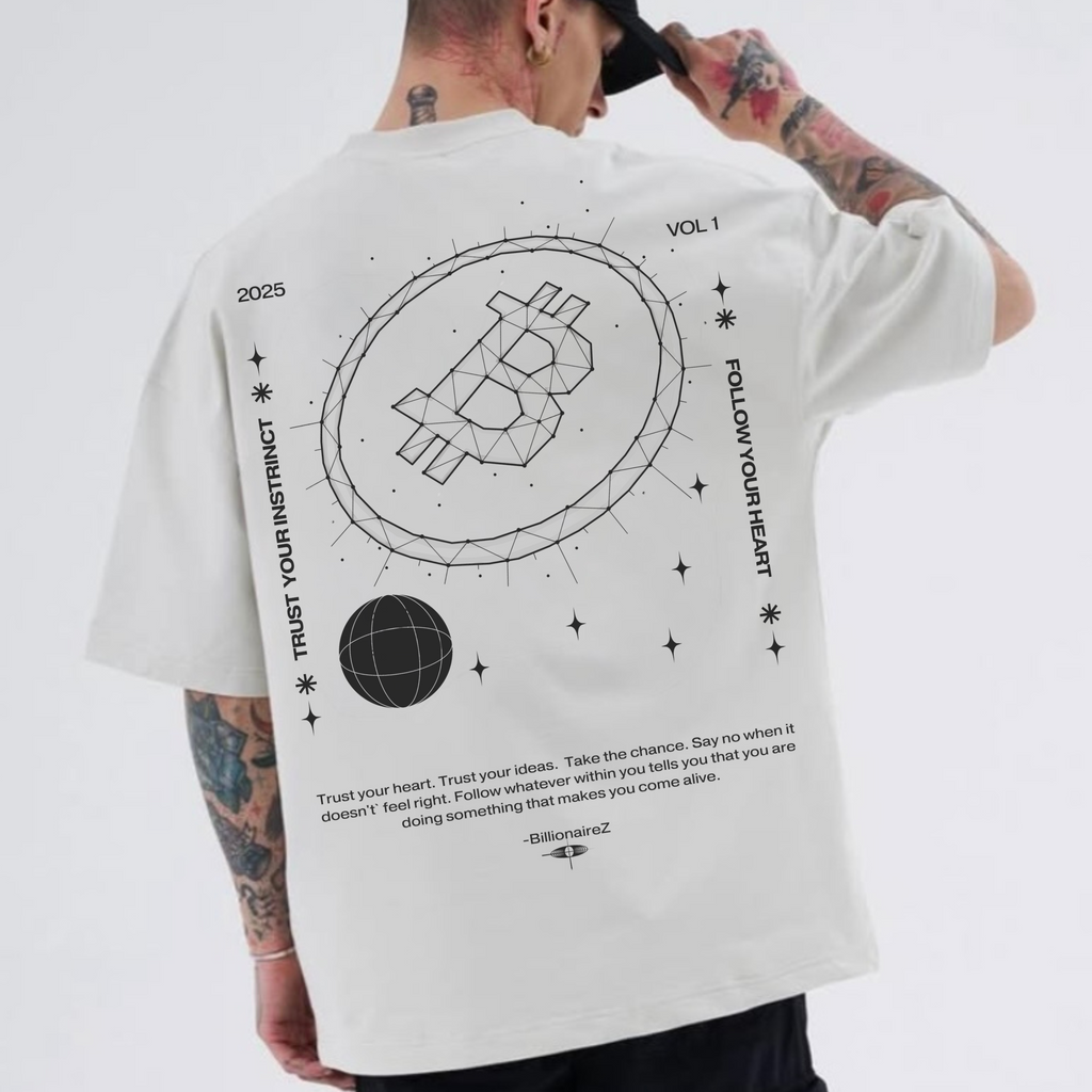 BillionaireZ “Follow Your Heart” Oversized T-Shirt