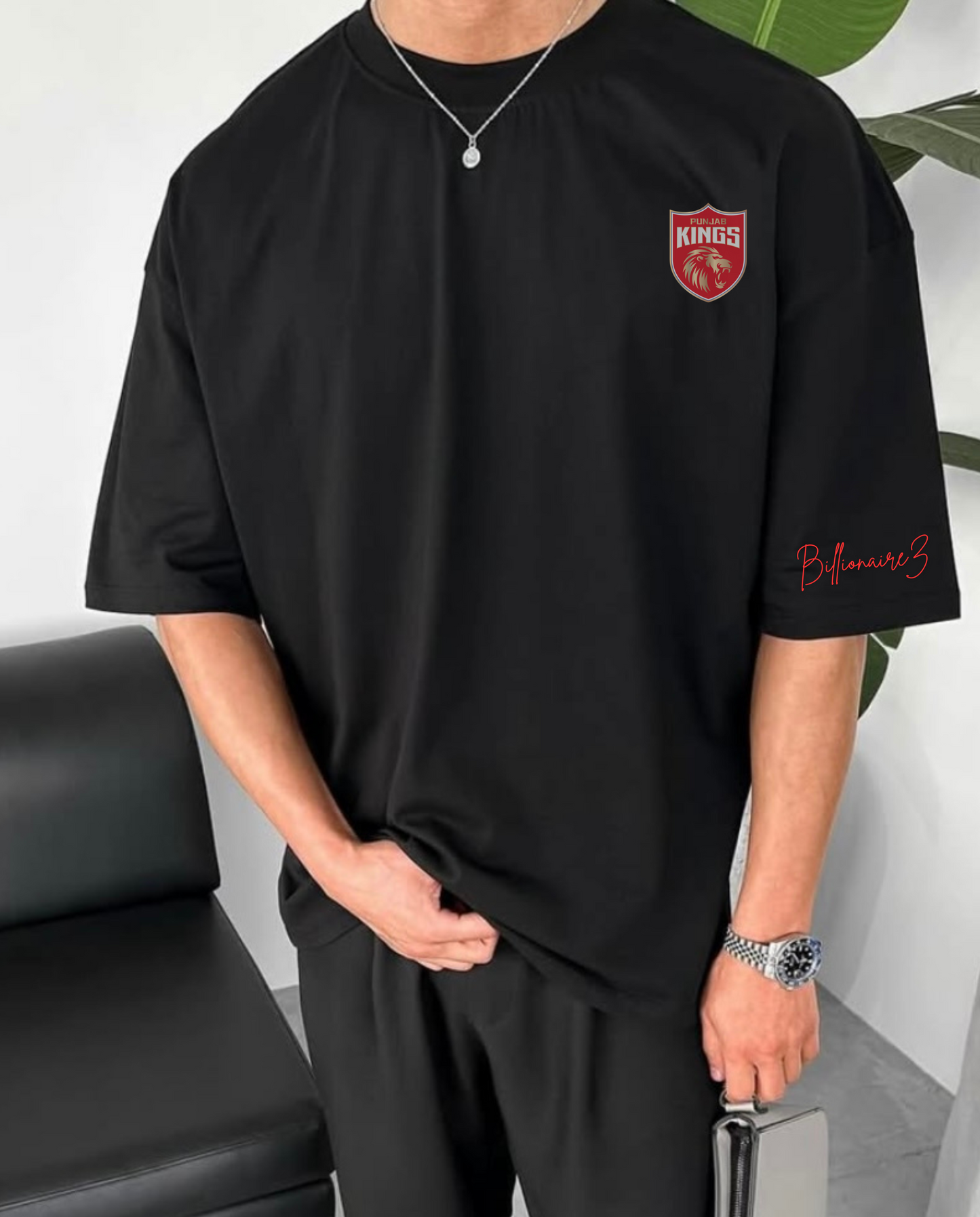 “My Money is on PBKS” Oversized T-Shirt – BillionaireZ Kings Edition