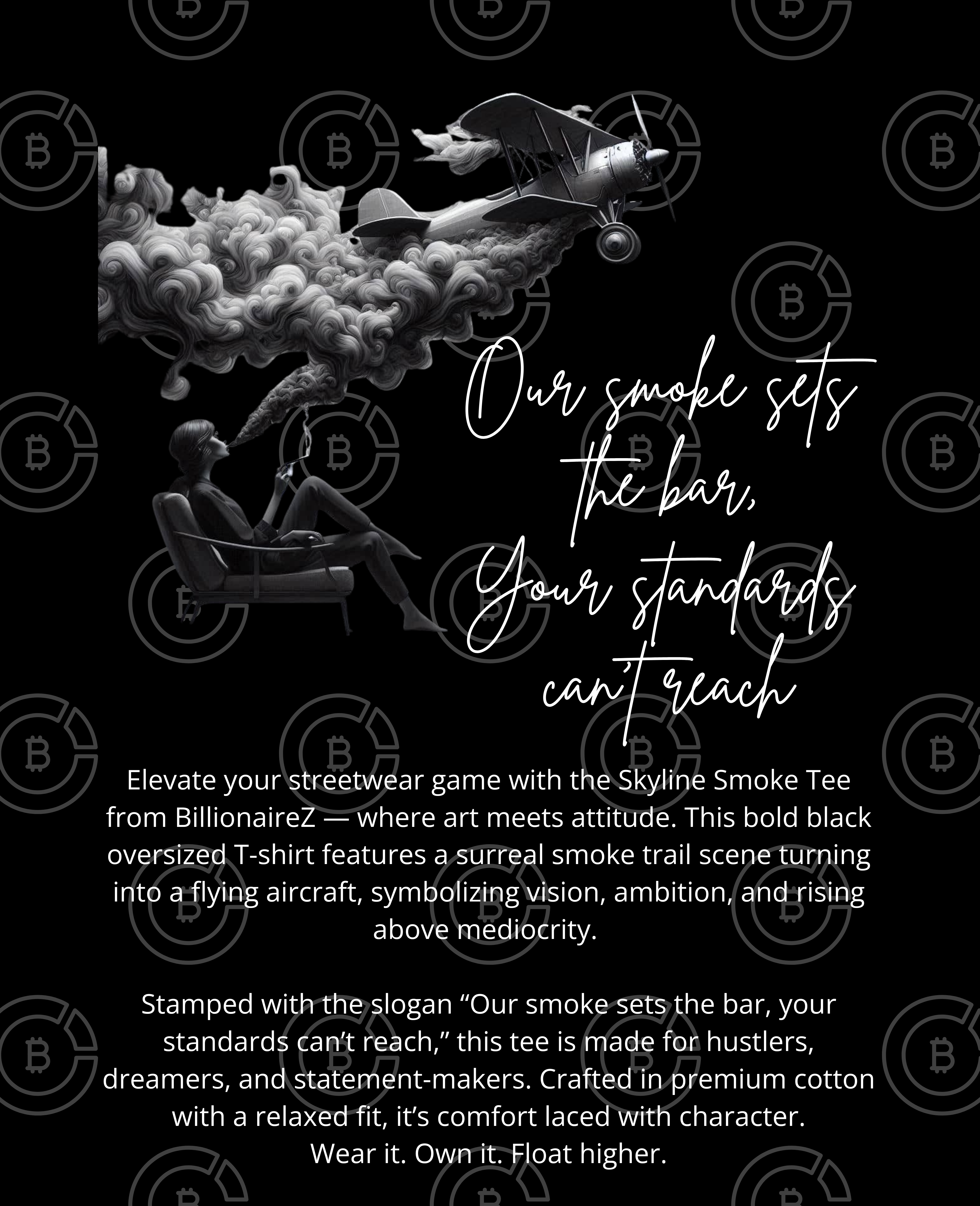 Skyline Smoke Tee - BillionaireZ Edition