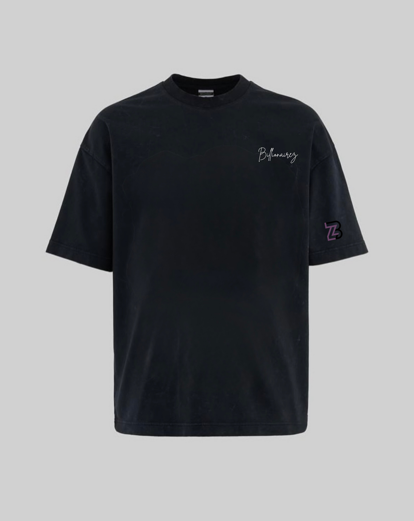 BillionaireZ Signature Oversized Tee- Black