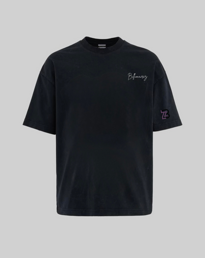 BillionaireZ Signature Oversized Tee- Black