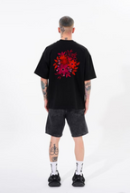 BillionaireZ Venom Bloom Oversized Tee