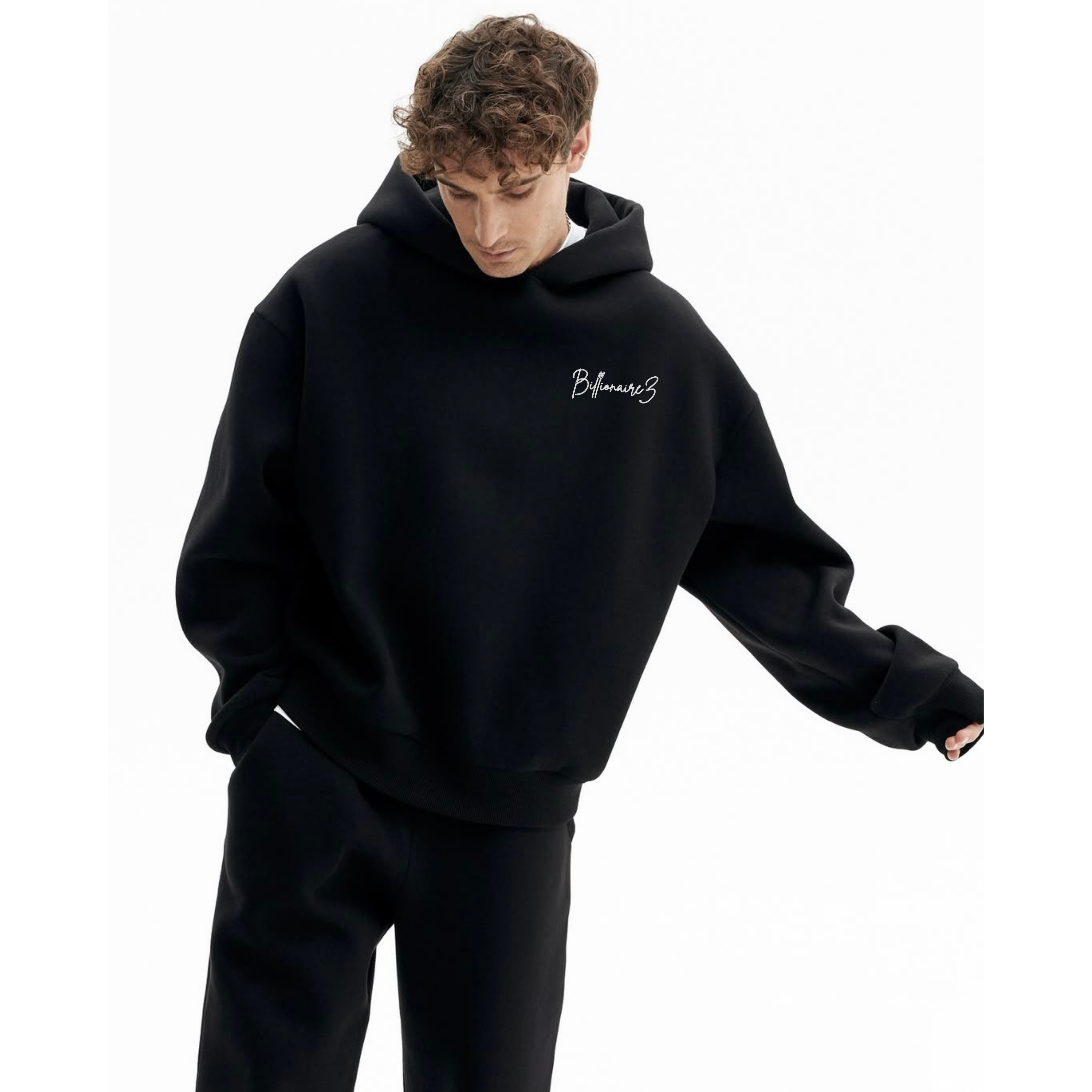 Starlit Wings Rhinestone Hoodie