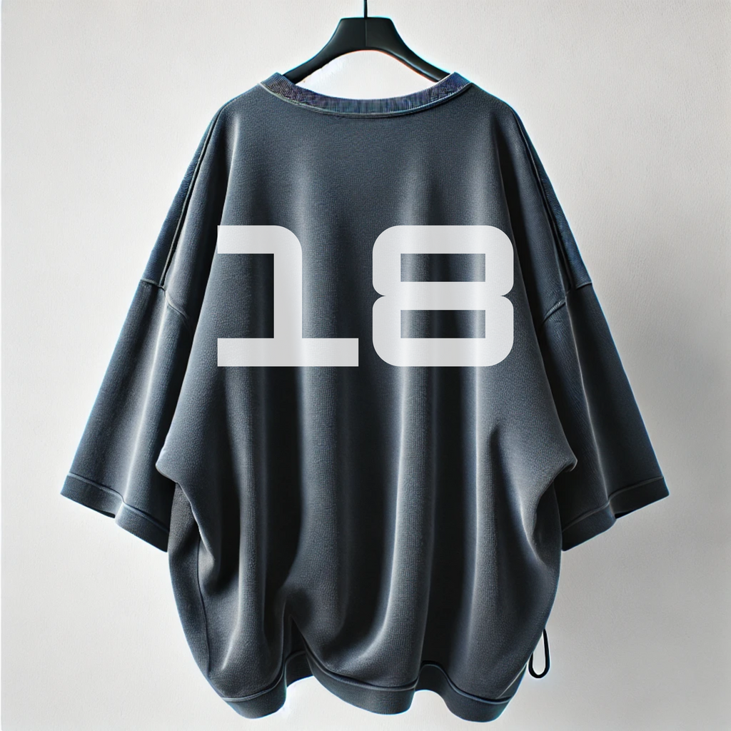 BillionaireZ Team India Oversized T-shirt – VK 18 Edition