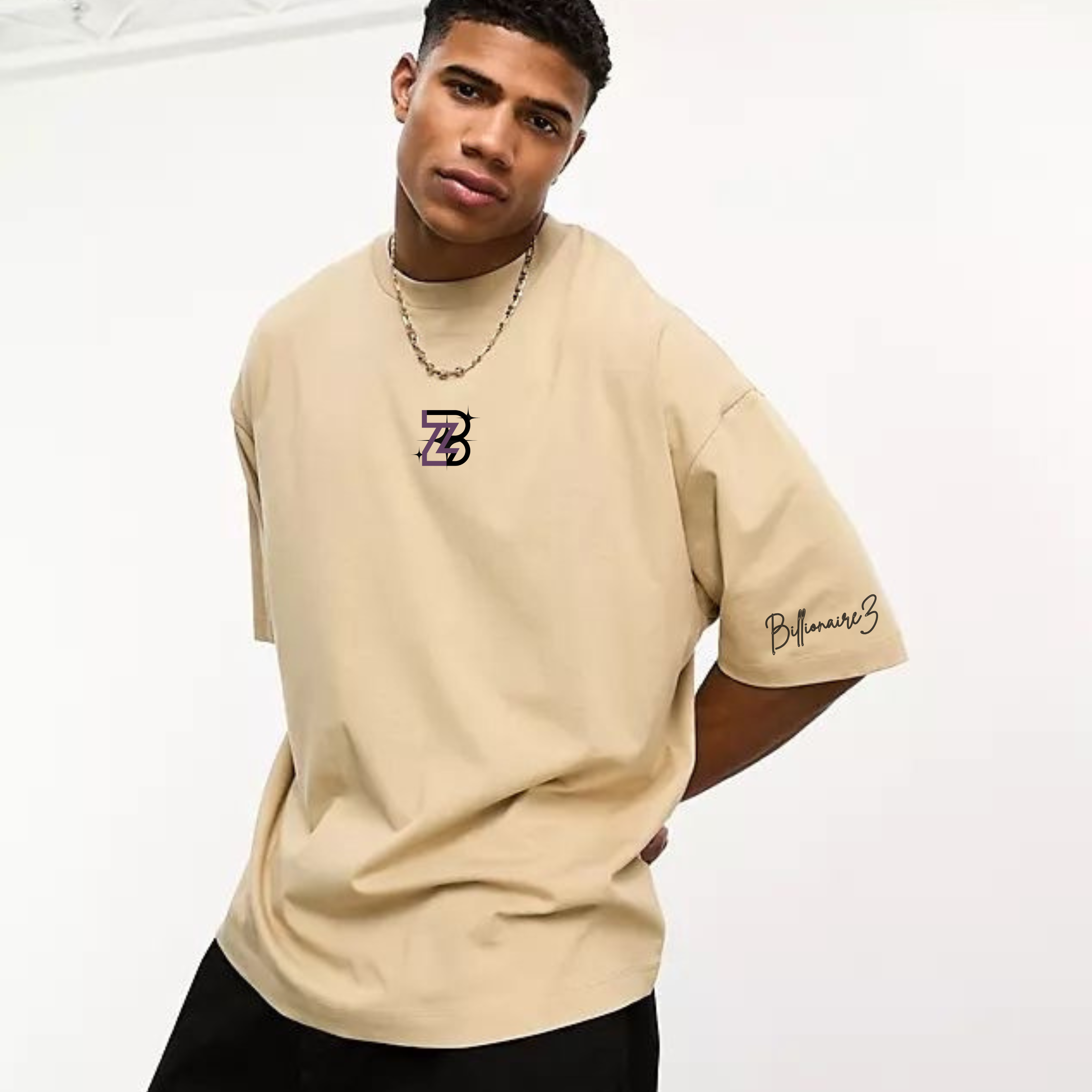 BillionaireZ ‘Throned by Fortune’ Oversized Tee