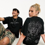 BillionaireZ “Shadow Stare” Oversized T-Shirt