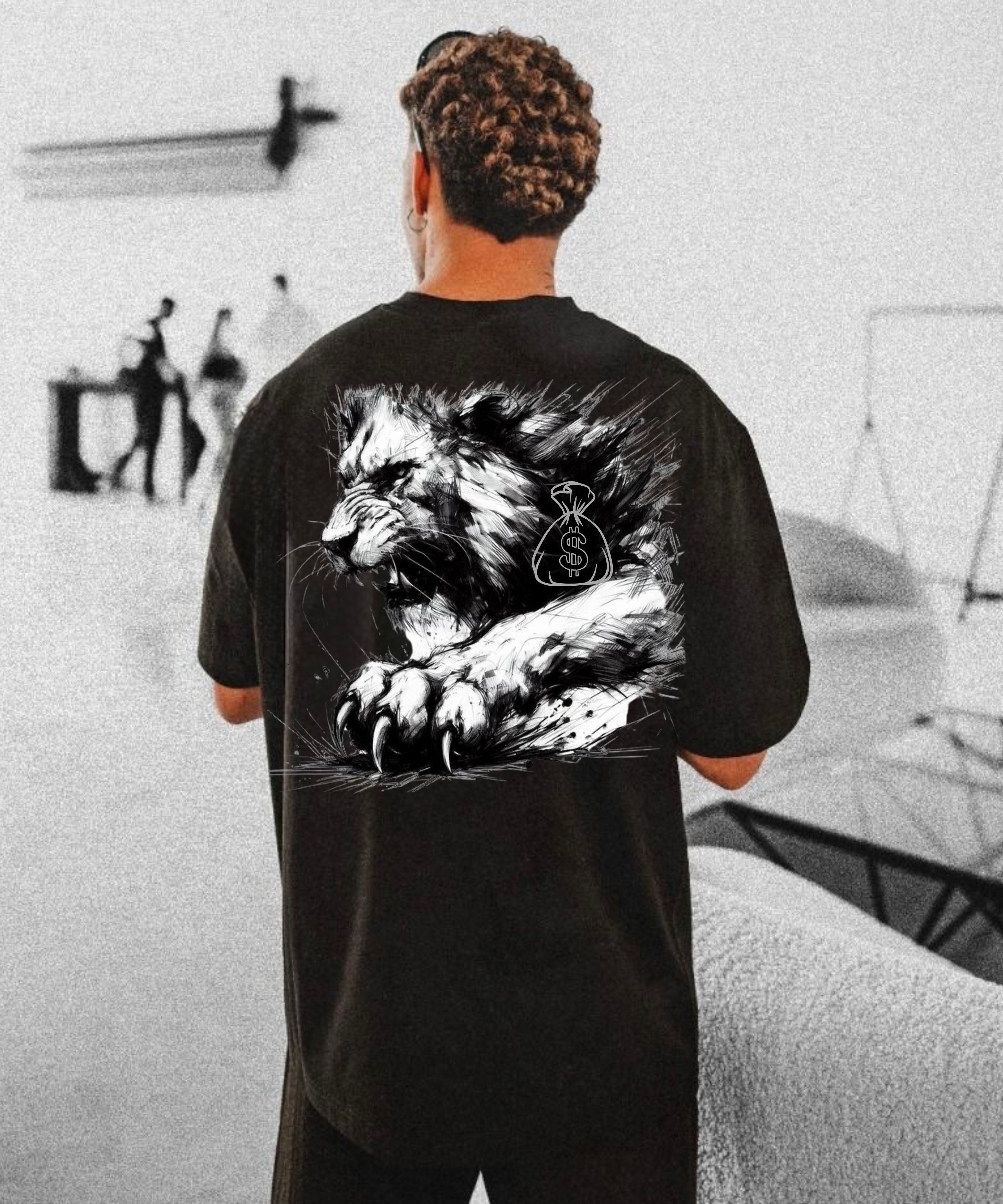BillionaireZ Vault Edition®️ “Predators” Oversized T-Shirt