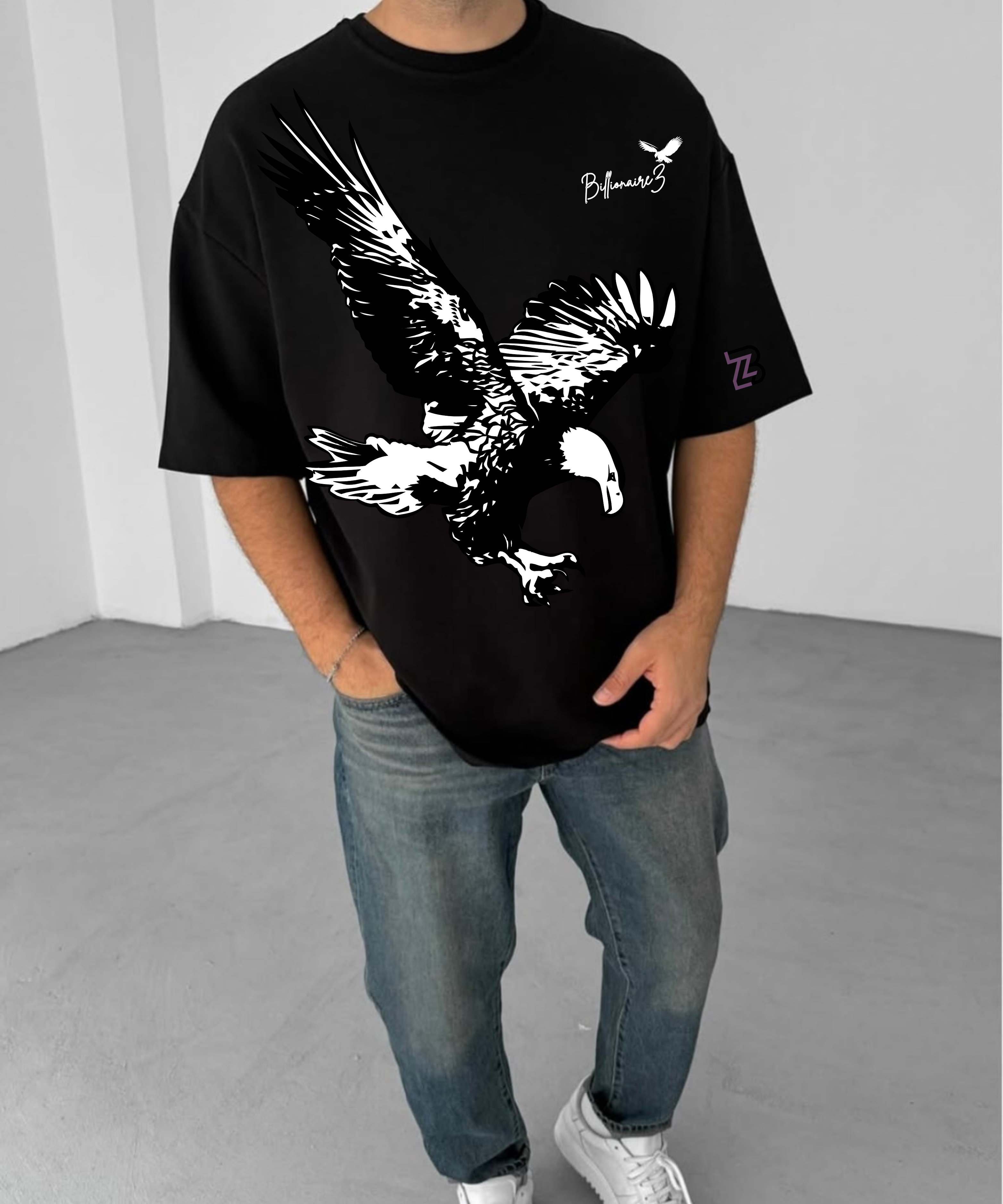 BillionaireZ Vault Edition®️ “Predators” Oversized T-Shirt