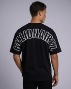 Noir Form Oversized Tee Back Emblem