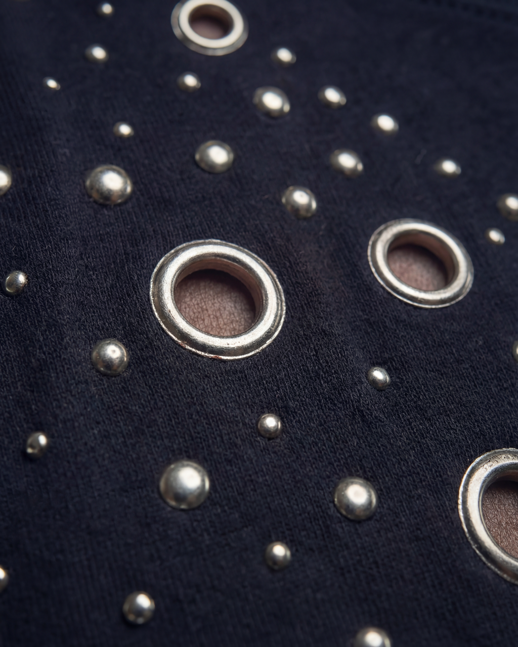 Midnight Rebel Studded Tank