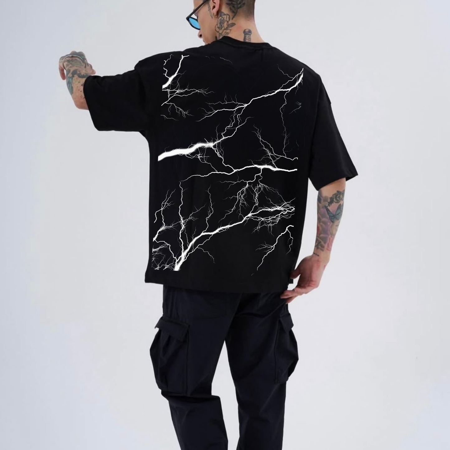 BillionaireZ “Volt Surge” Oversized T-Shirt