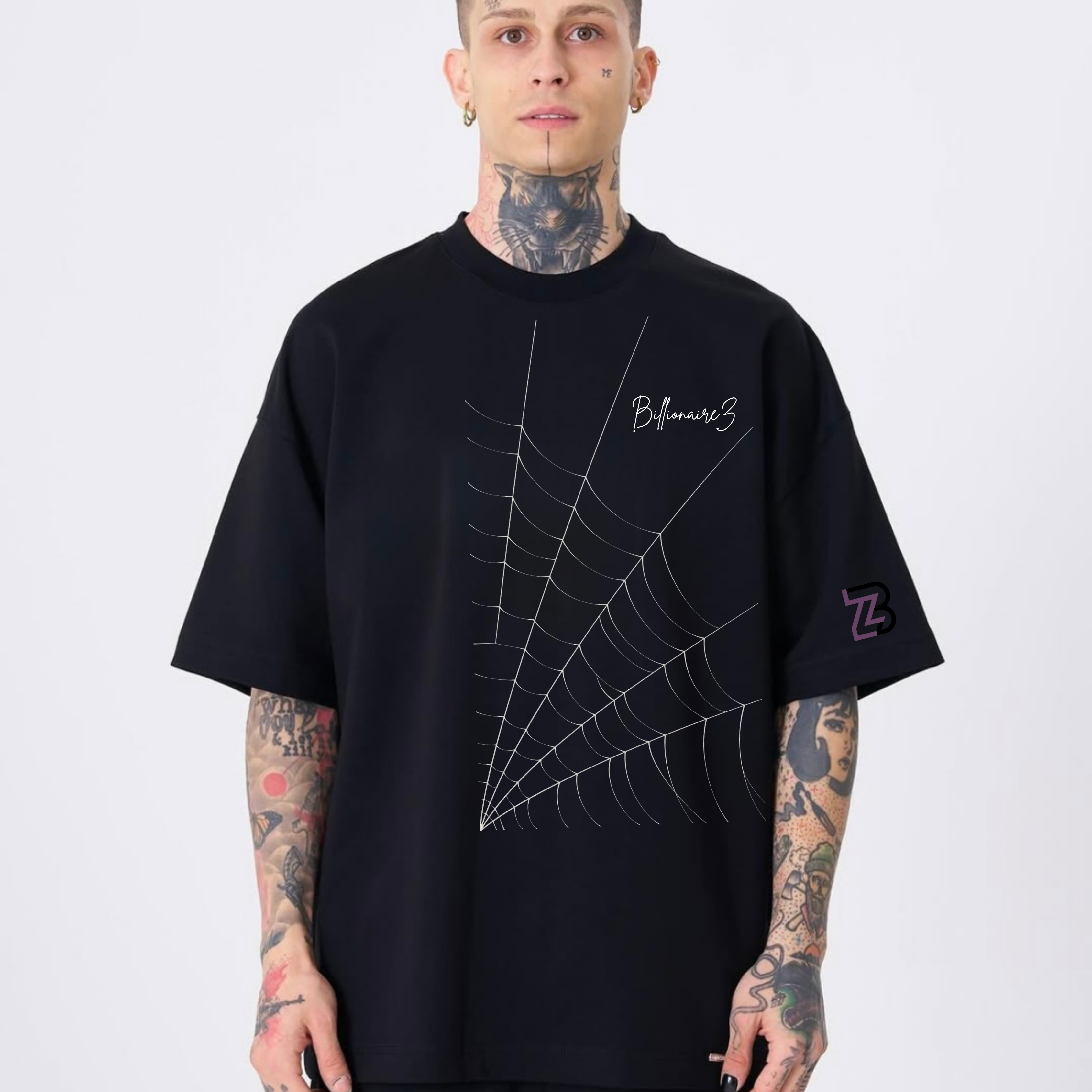 BillionaireZ “Volt Surge” Oversized T-Shirt