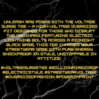 BillionaireZ “Volt Surge” Oversized T-Shirt