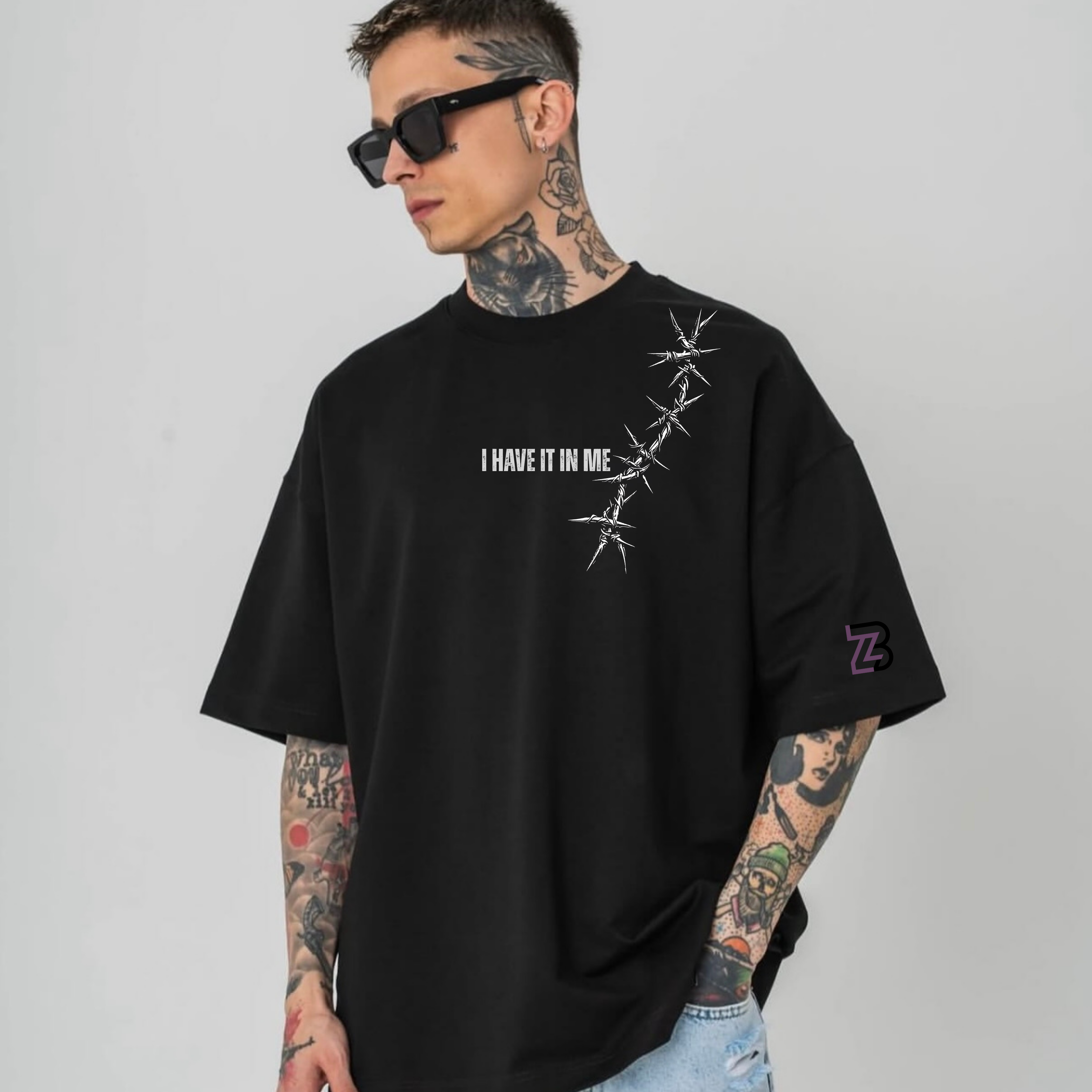 BillionaireZ “Inferno Rise” Oversized T-Shirt