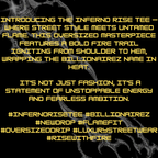 BillionaireZ “Inferno Rise” Oversized T-Shirt