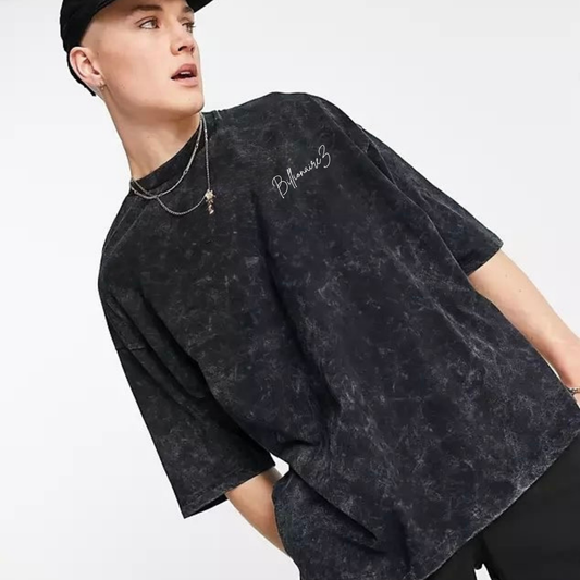 BillionaireZ Legacy Oversized Tee (Acid Washed)