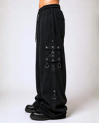 Obsidian Harness Wide-Leg Joggers