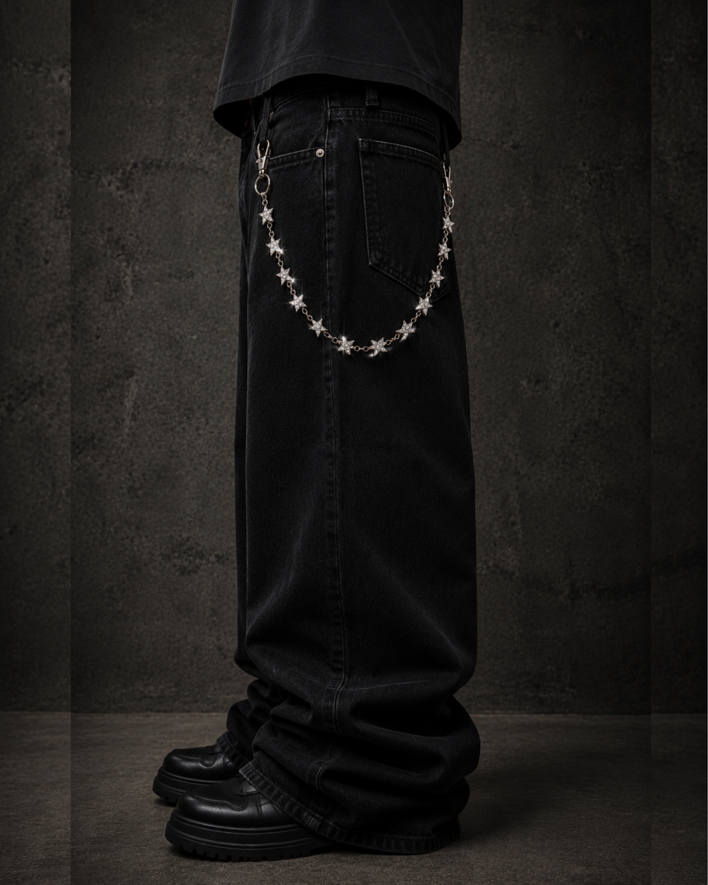 VVS Celestial Star 925 Jean Chain