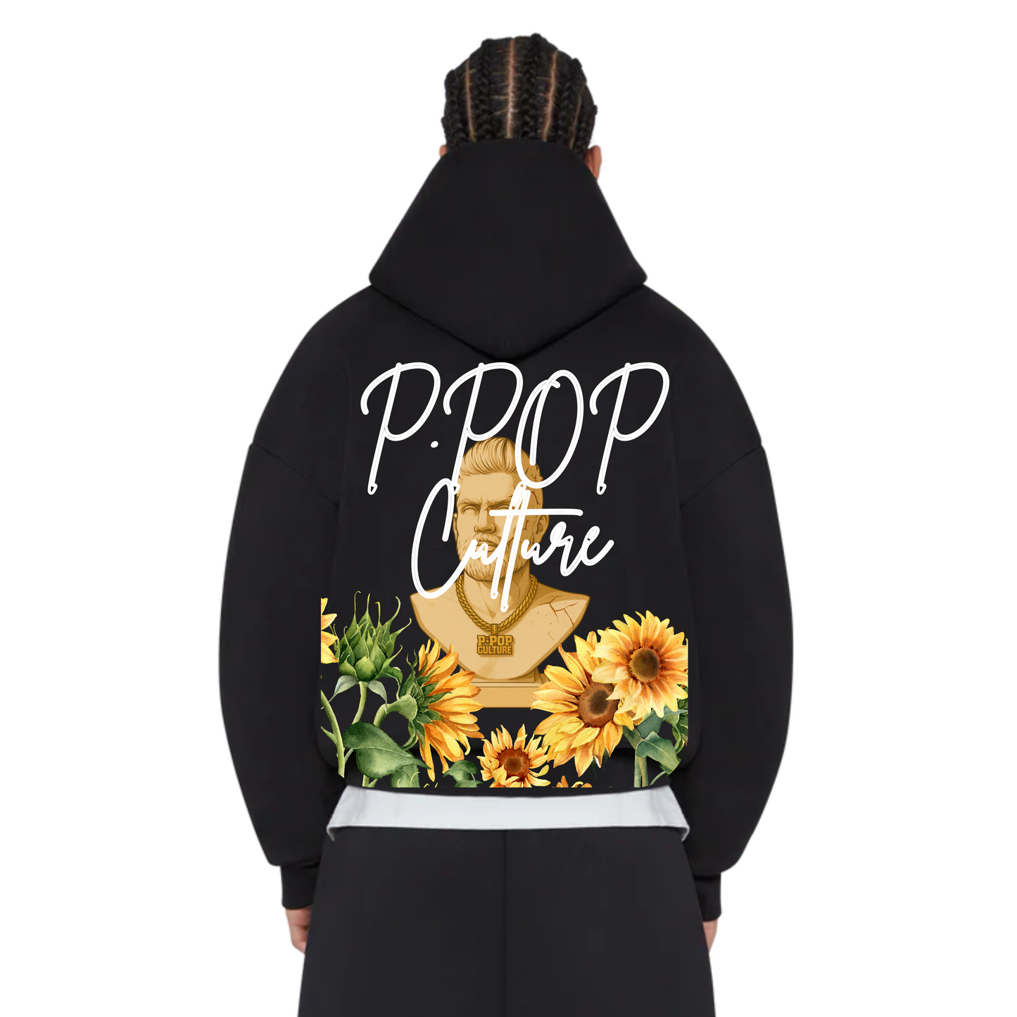 BillionaireZ P-POP Culture Sunflower Hoodie