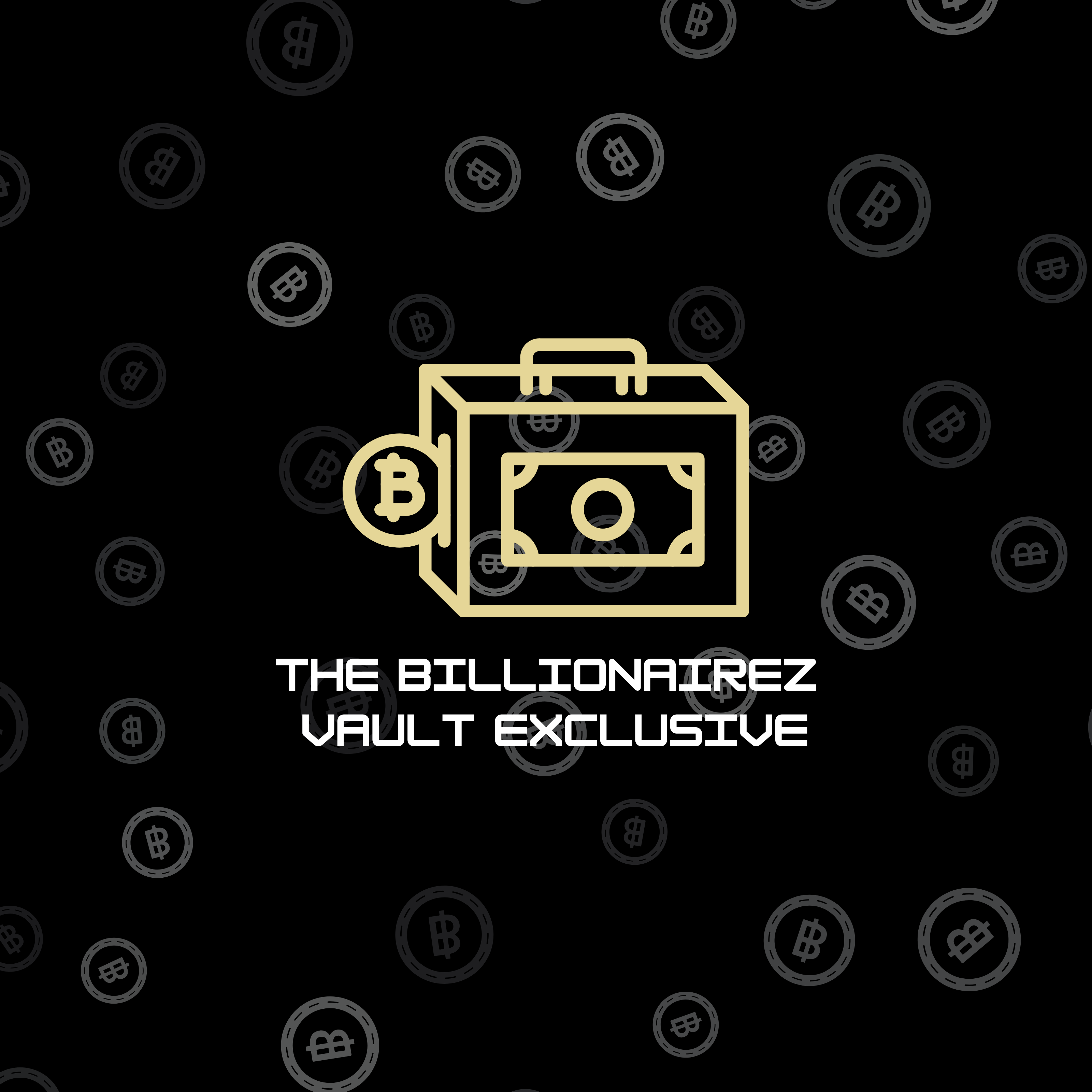 BillionaireZ Vault Edition®️ Gold Crypto Wealth Oversized T-Shirt – Limited Edition