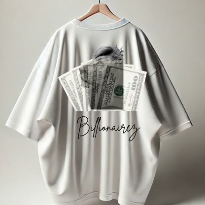 BillionaireZ “Stacked Rich” Oversized Tee