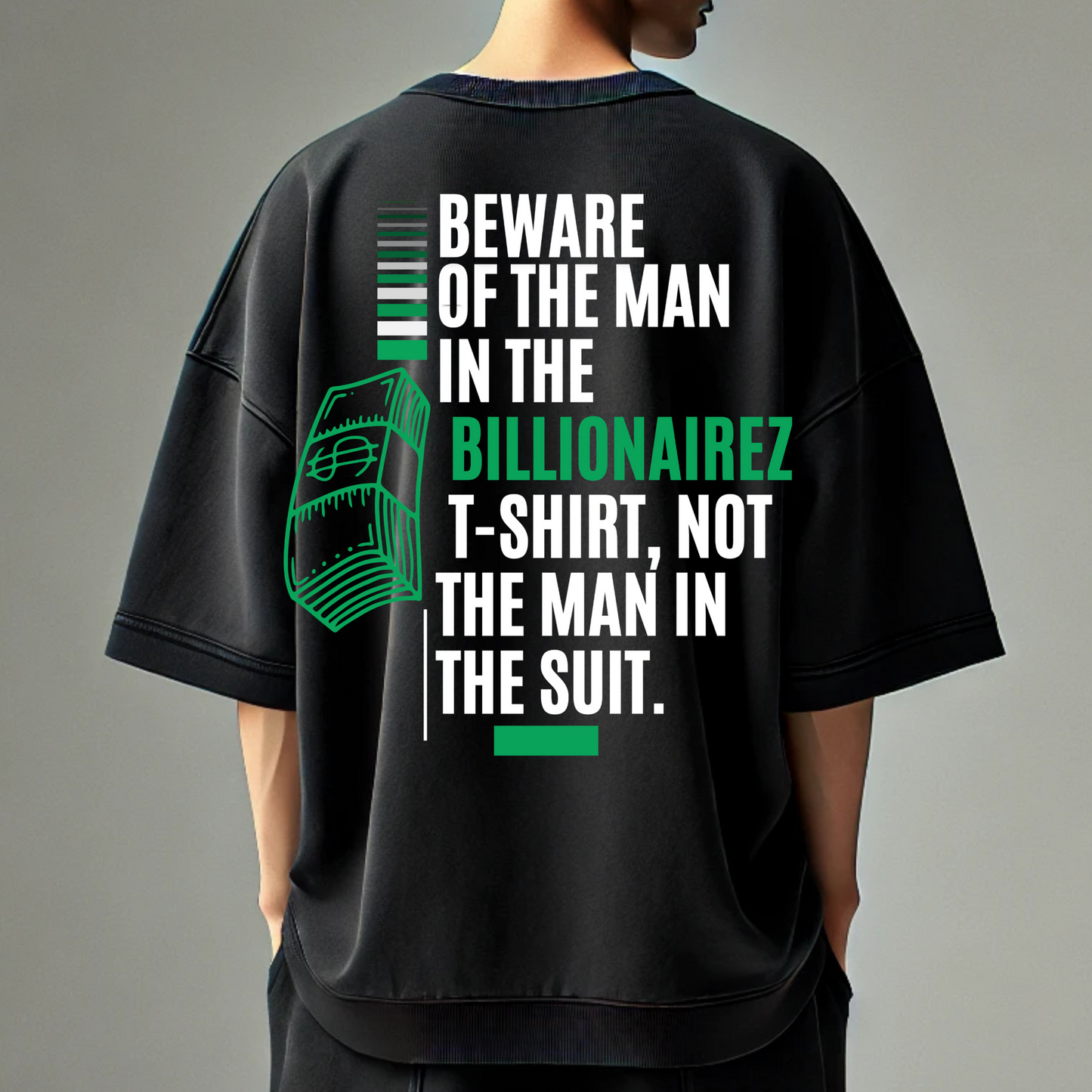 BillionaireZ “Power Play” Oversized Tshirt