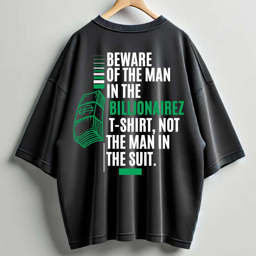 BillionaireZ “Power Play” Oversized Tshirt