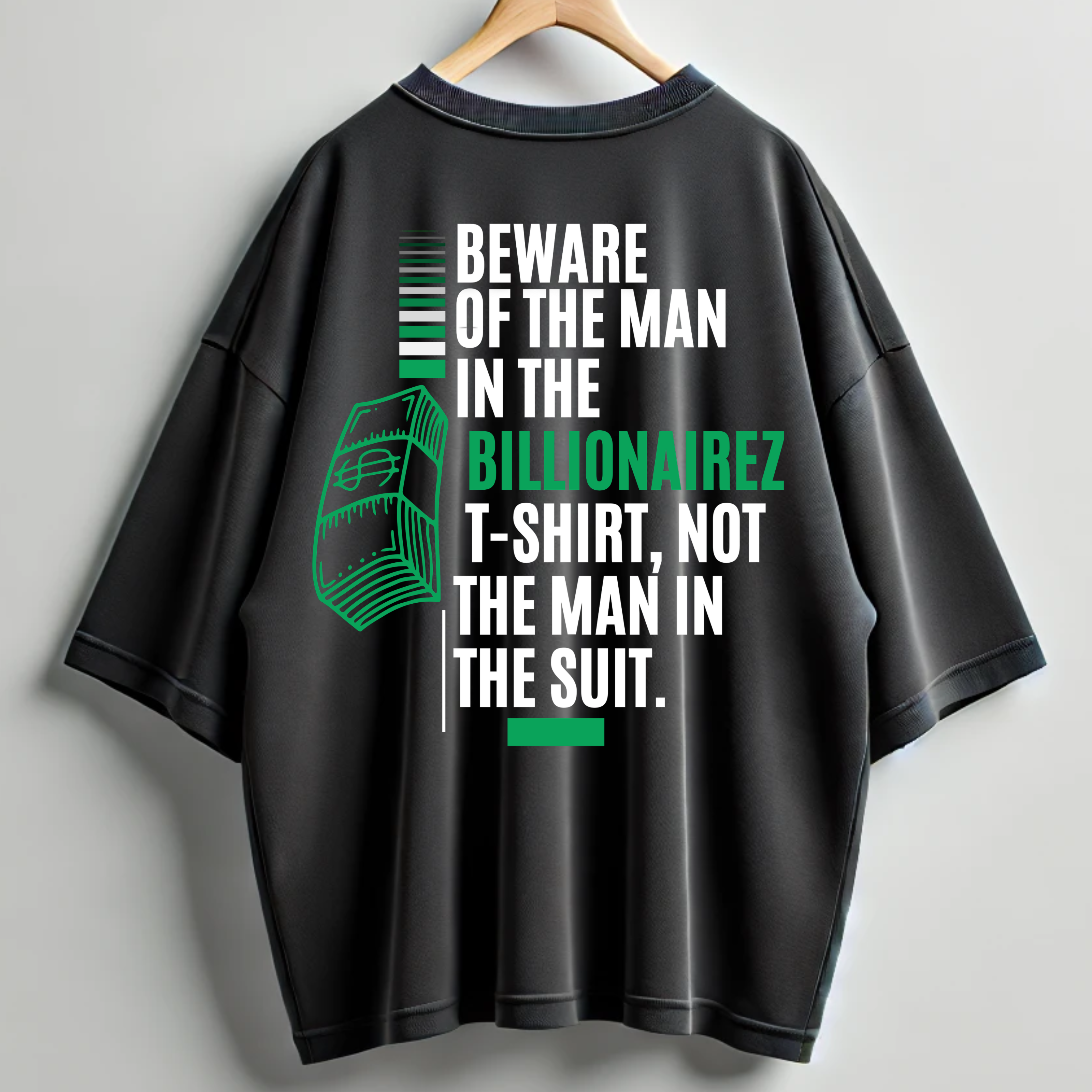 BillionaireZ “Power Play” Oversized Tshirt